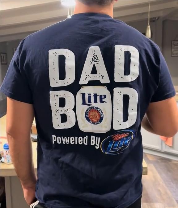 Cheers to the Dad Bod Life Two Side T Shirt - Gift For Dad