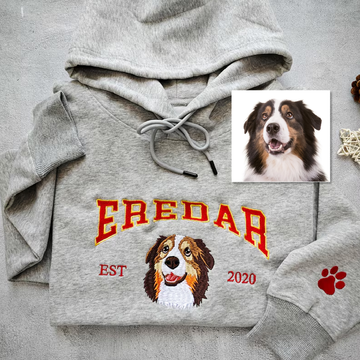 Custom Embroidered Pet Tshirt/Sweatshirt/Hoodie