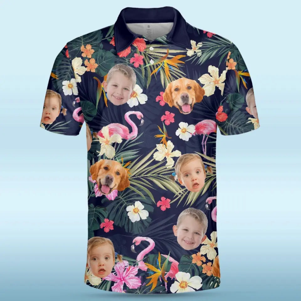 You’ve Always Been The Coolest - Family Personalized Custom All Over Print Polo Shirt