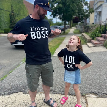 Matching Family Outfits - I'M The Boss -Ok