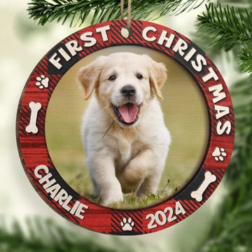 Fur Baby_s First Christmas - Personalized Custom Ro