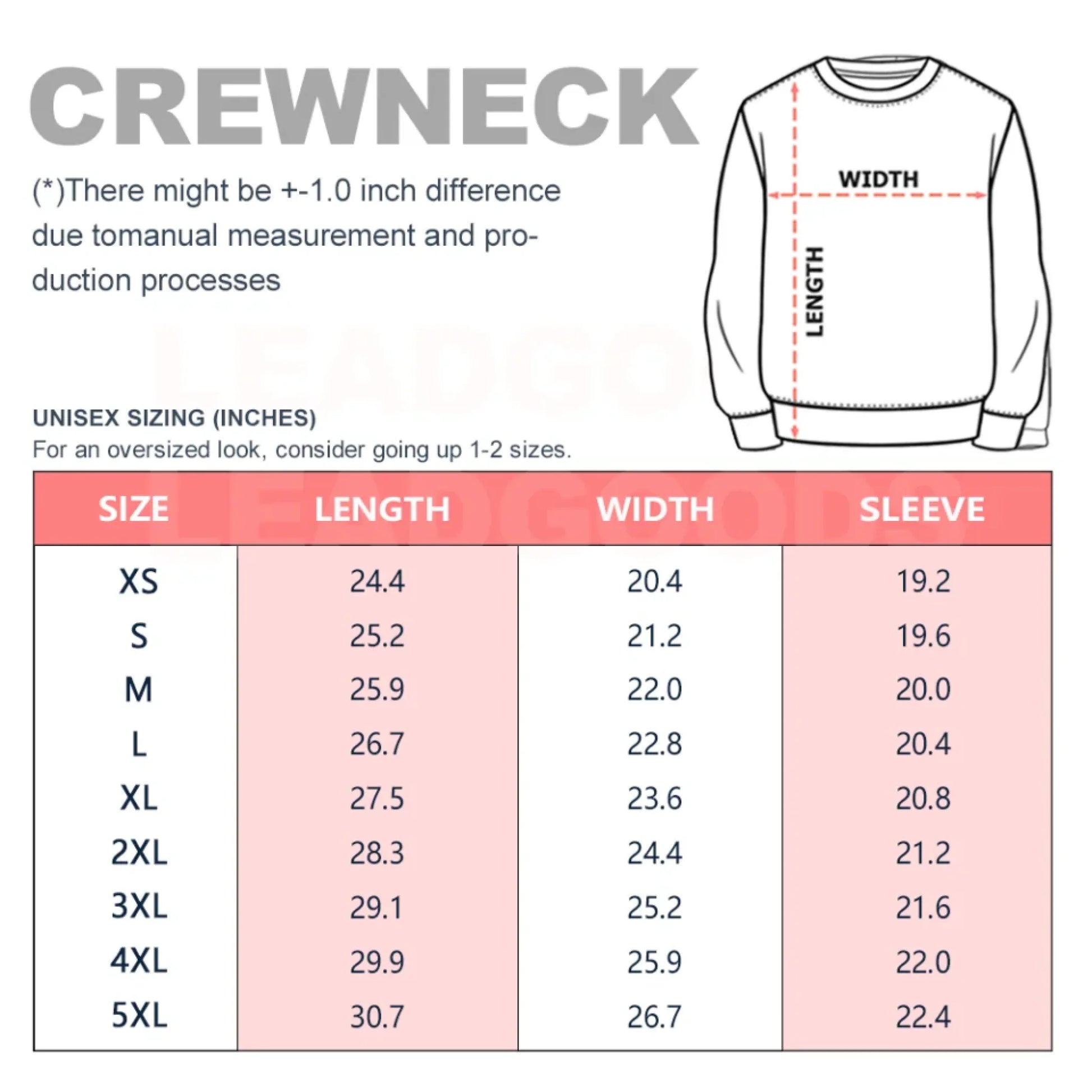 东莞厂家--圆领尺寸图