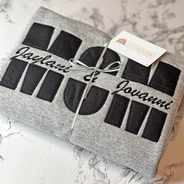 Personalized Split MOM Sweatshirt/Tshirt