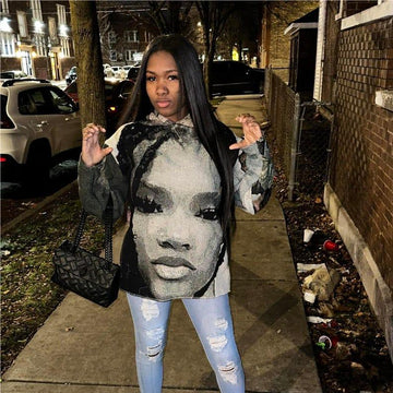 Custom Vintage Photo Sweatshirt Hoodie