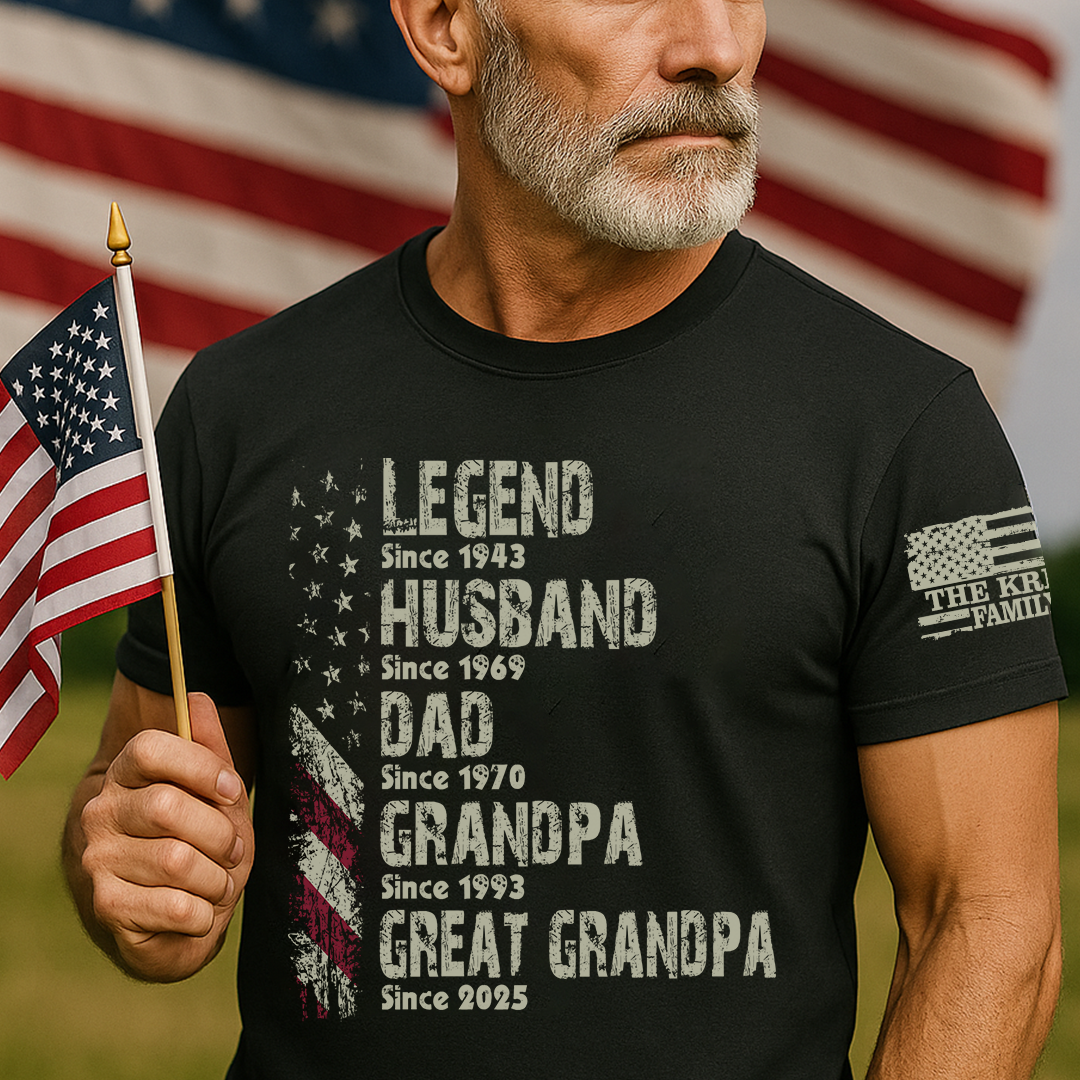 Personalized Legend Husband Dad Papa Since - Father's Day Gift