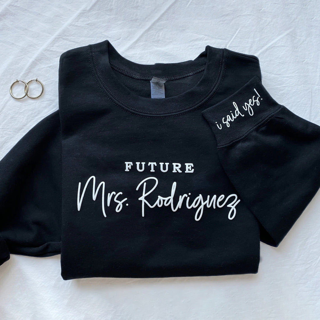 Personalized Future Mrs Sweatshirt/Hoodie - Gift For Her