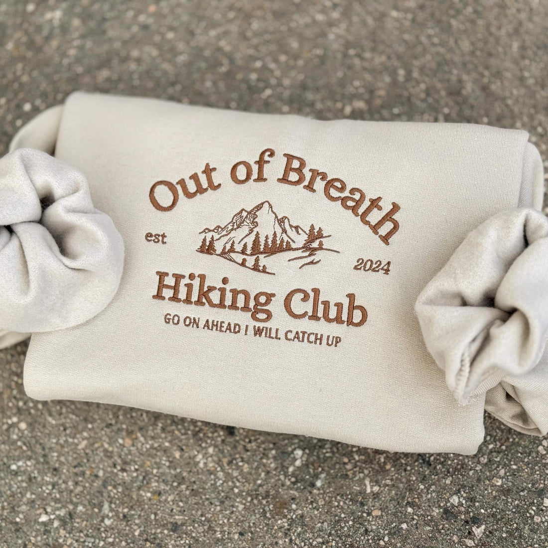 Personalized Out of Breath Hiking Club vintage Shirt/Sweatshirt