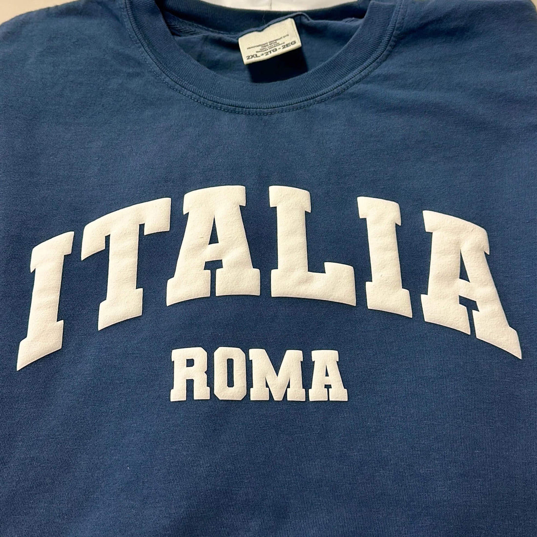 Custom 3D Puff Print Team Name T-shirt - Personalized School Sweater, Embossed Mascot