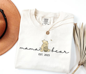 Custom Mama Bear Shirt - Personalized Mama T-Shirt