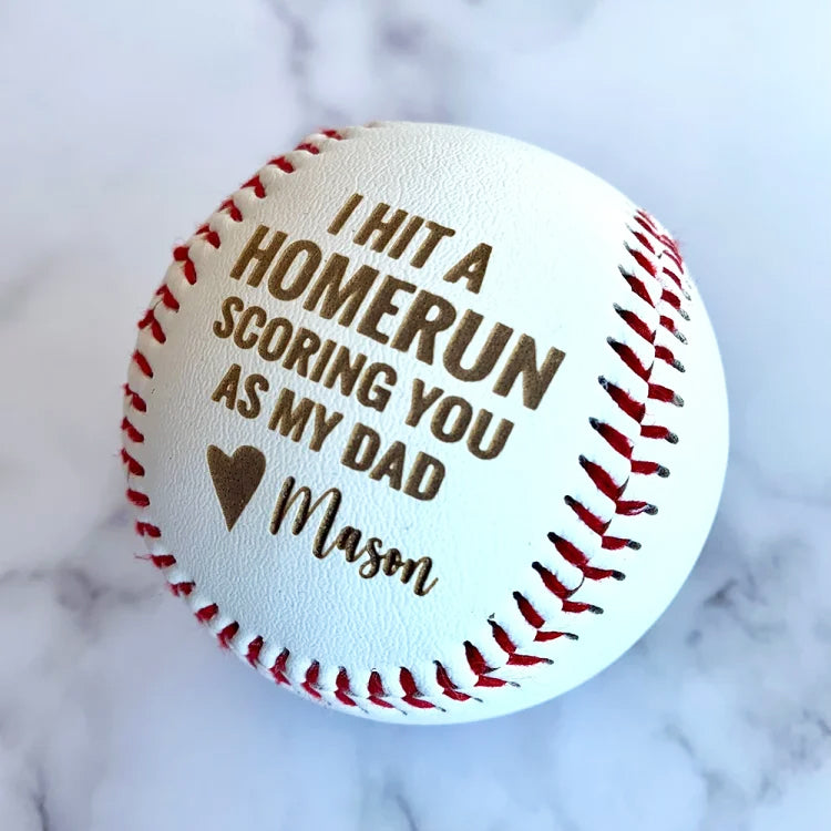 Personalized Baseball Softball For Dad