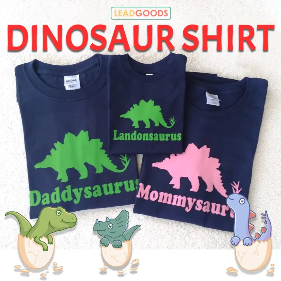 Personalized Dinosaur Shirt for kids Boy - Dinosaur Birthday Shirt Custom Gift for Kids Toddler