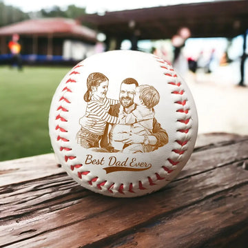 Personalized Photo Baseball - Engrave Your Favorite Photo On Baseball