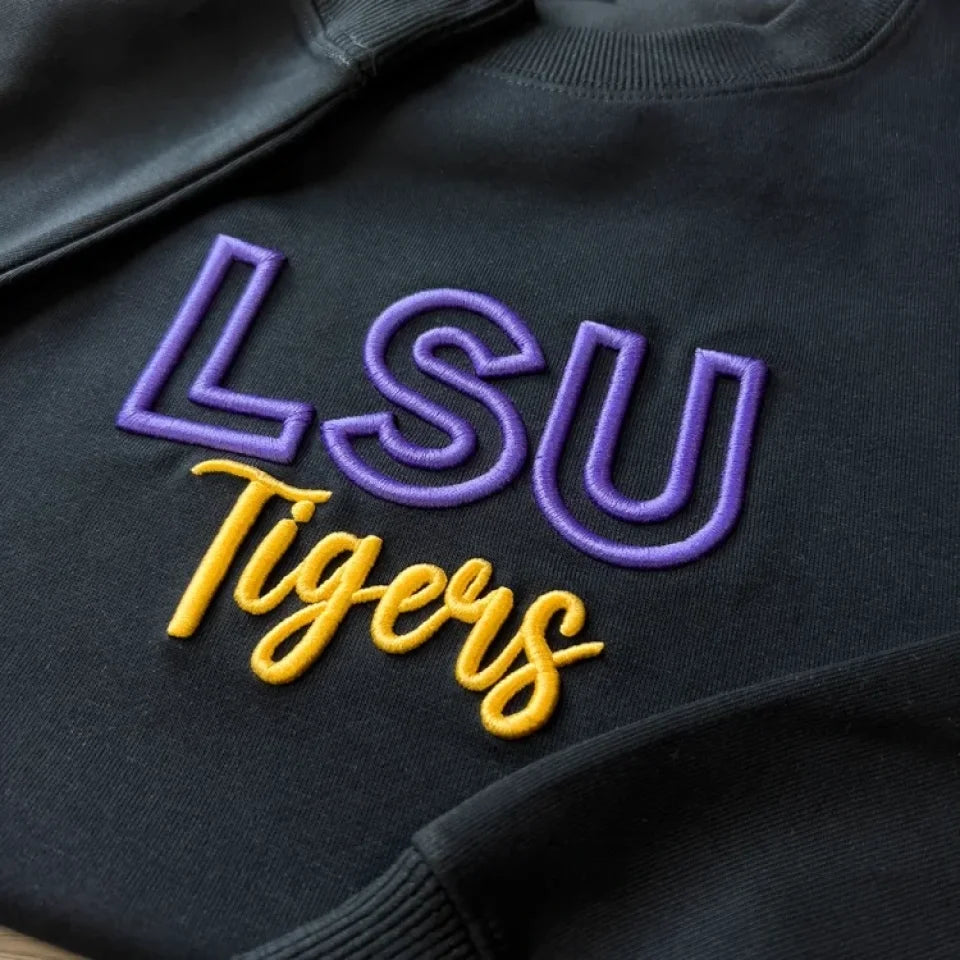 Custom 3D PUFF Embroidery Team Sweatshirt (4)