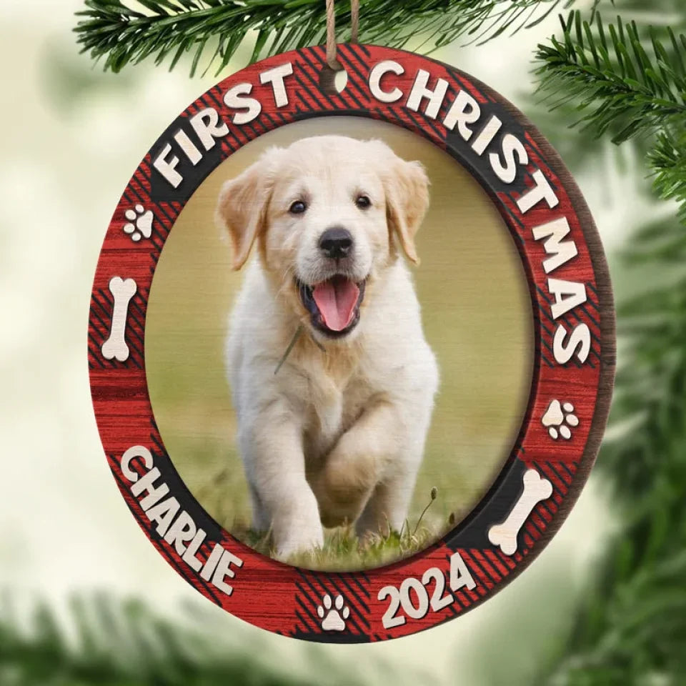 Fur Baby_s First Christmas - Personalized Custom Ro