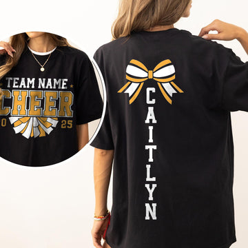 Custom Cheer Team Name Tshirt/Sweatshirt