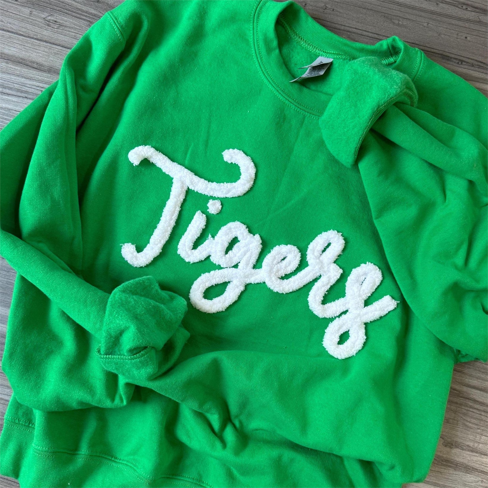 Logo-Embossed Ribbed Chenille Sweater