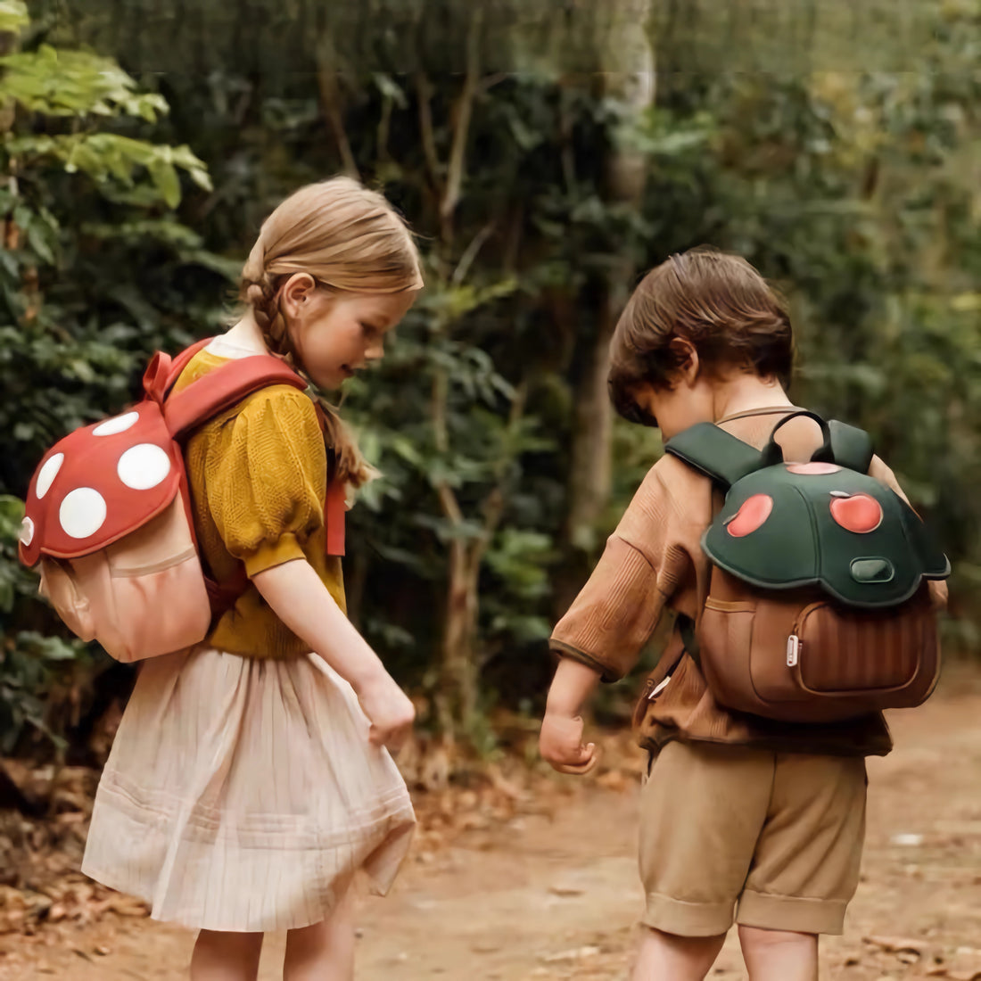 Cute Mushroom Toddler Backpack