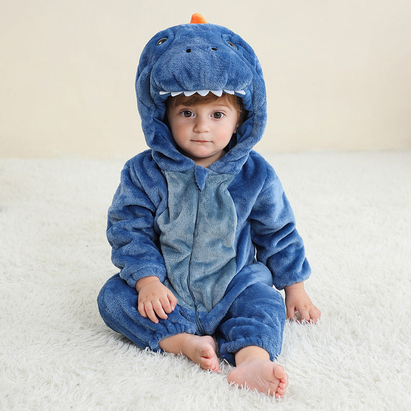 Free shipping✈️Dinosaur Baby Costume - Furry Dinosaur Halloween Costume For Babies Toddler