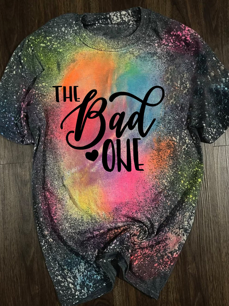 Tie Dye Print  Girl Trip  T-Shirt