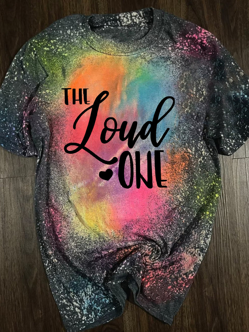 Tie Dye Print  Girl Trip  T-Shirt