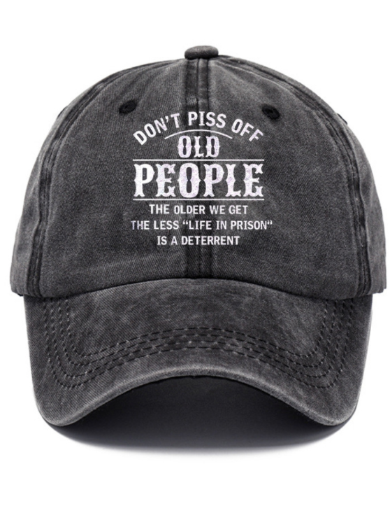 Old people Denim sun Hat