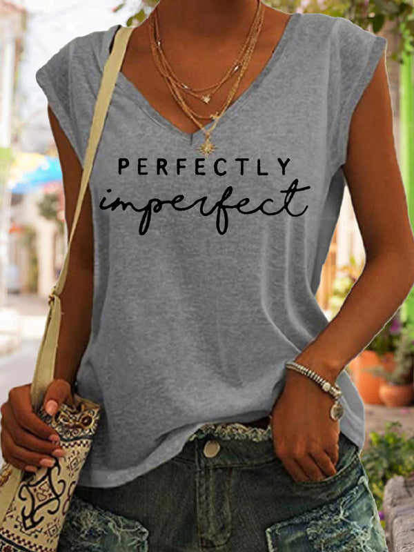 Perfectly Imperfect Casual Knit Tank