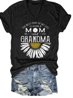 Being A Mom And Grandma Best Gift Shirts&Tops