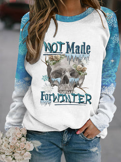 Not Made For Winter Long Sleeve Casual Top